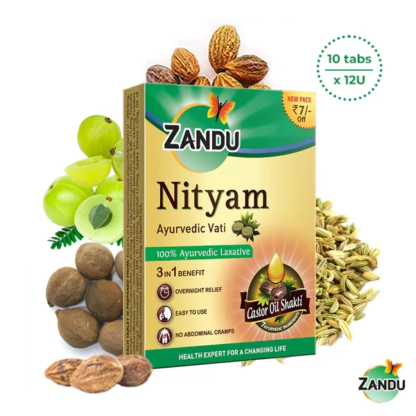 ZANDU NITYAM VATI 10 TABLETS