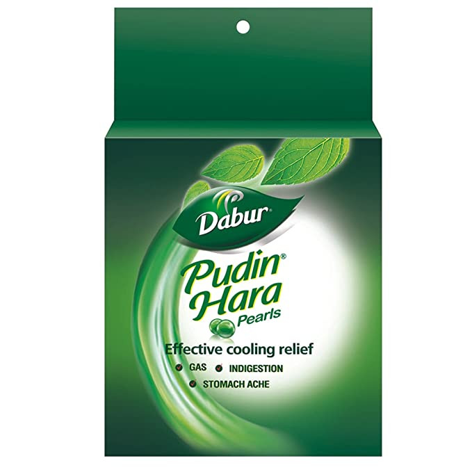 DABUR PUDIN HARA PEARLS 10TABs.