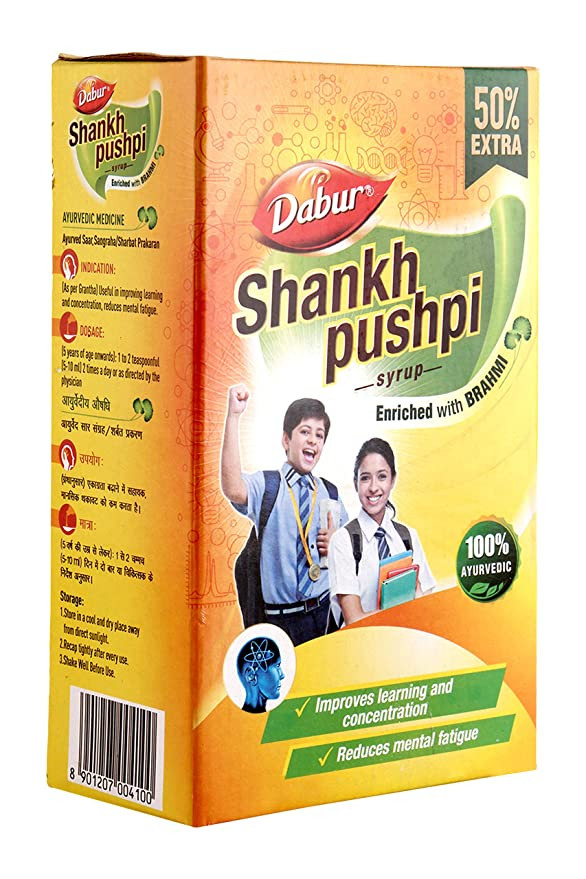 SHANH PUSHPI SYRUP  225 ML + 125 ML FREE