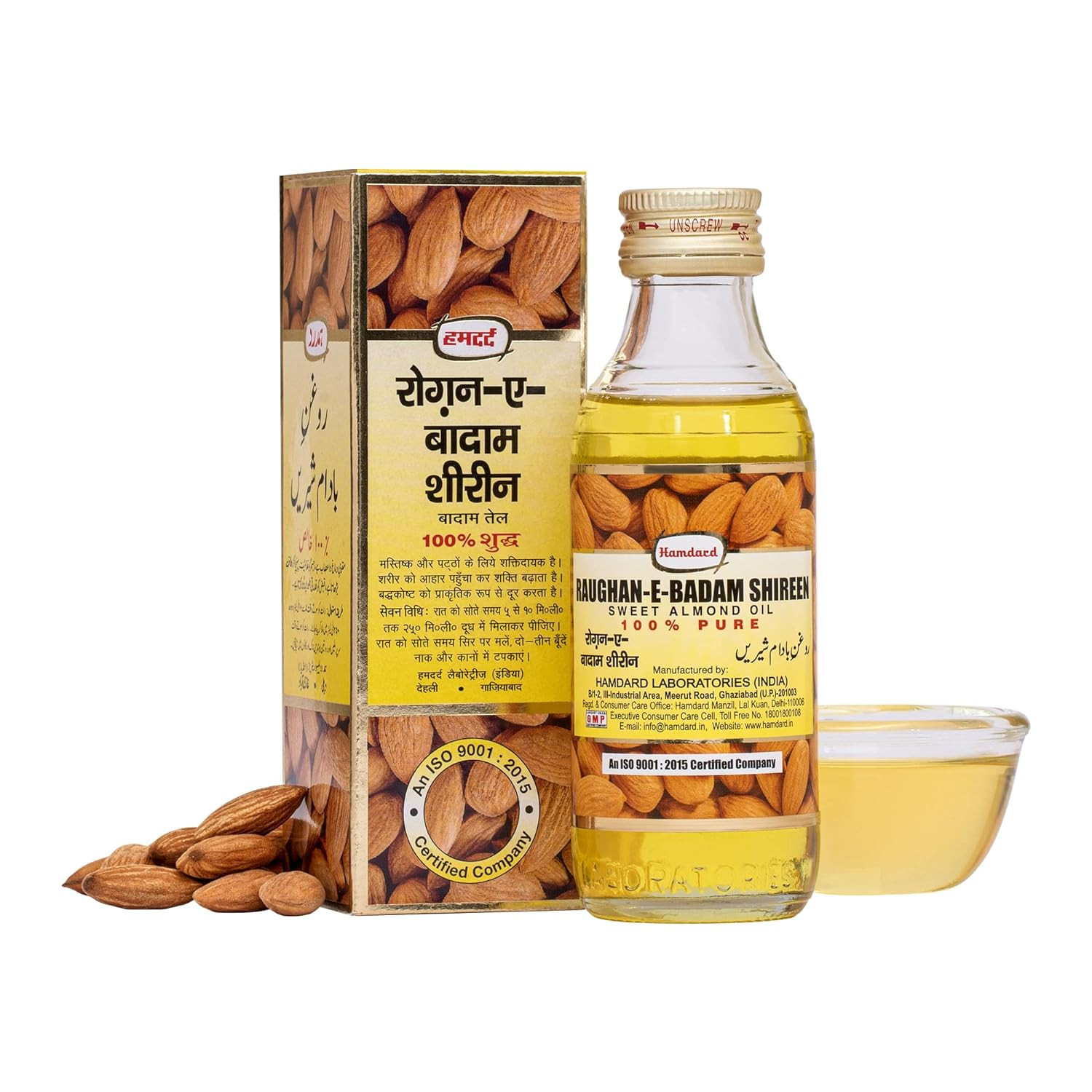 HAMDARD RAUGHAN-E-BADAM SHIREEN OIL 25 ML