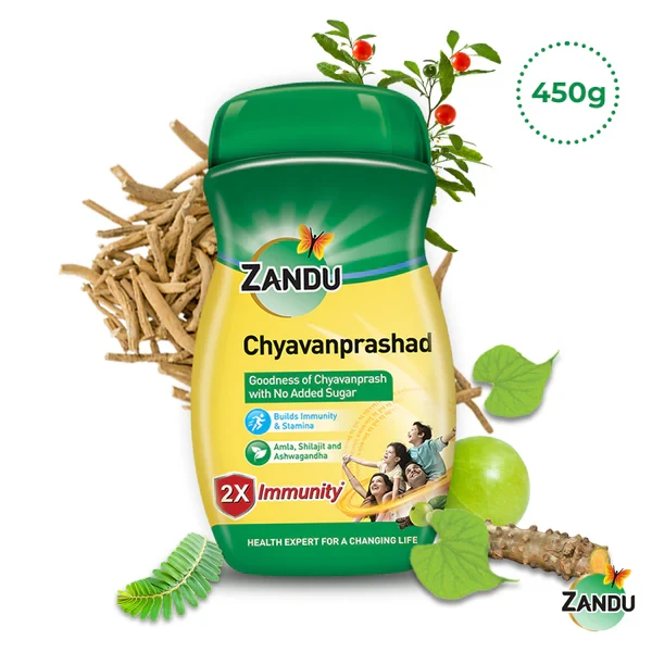 ZANDU CHYAVANPRASHAD SUGARFREE  450 GMS