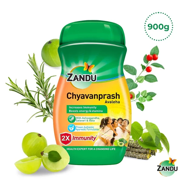 ZANDU CHYAVANPRASH AVALEHA 900 GMS