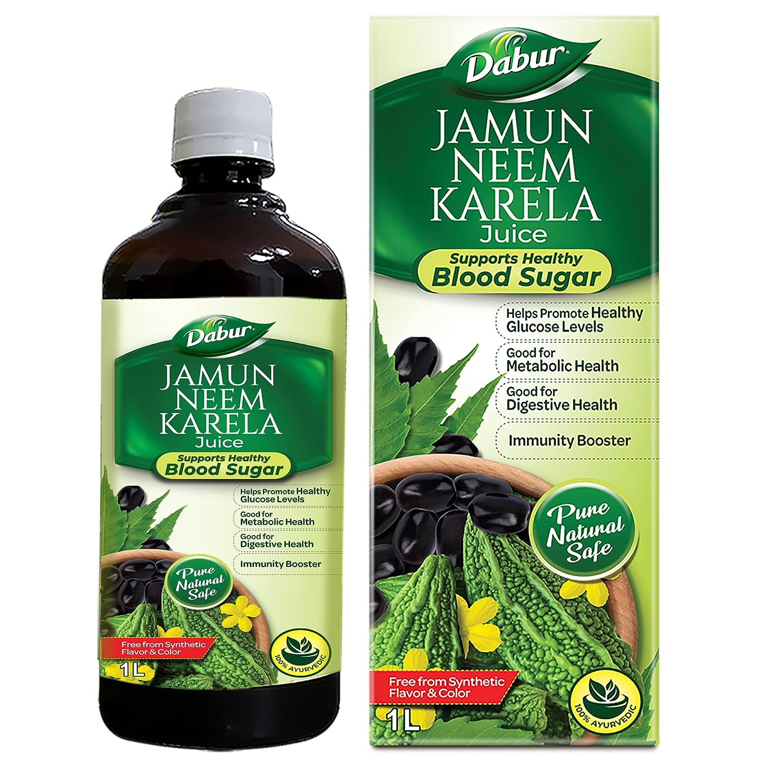 DABUR JAMUN NEEM KARELA JUICE 1 LTR