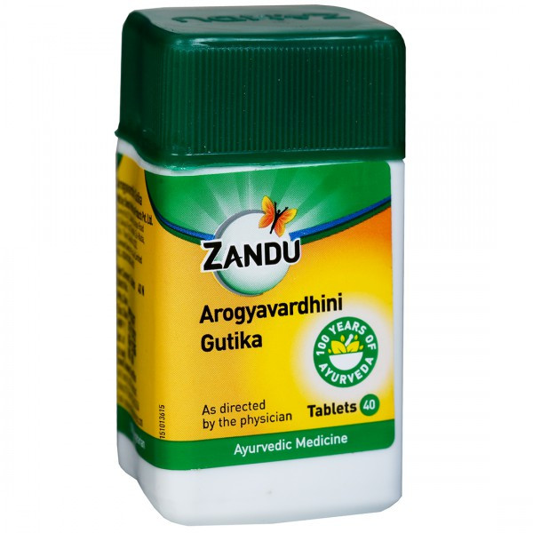 ZANDU AROGYAVARDHINI GUTIKA 40 TABs