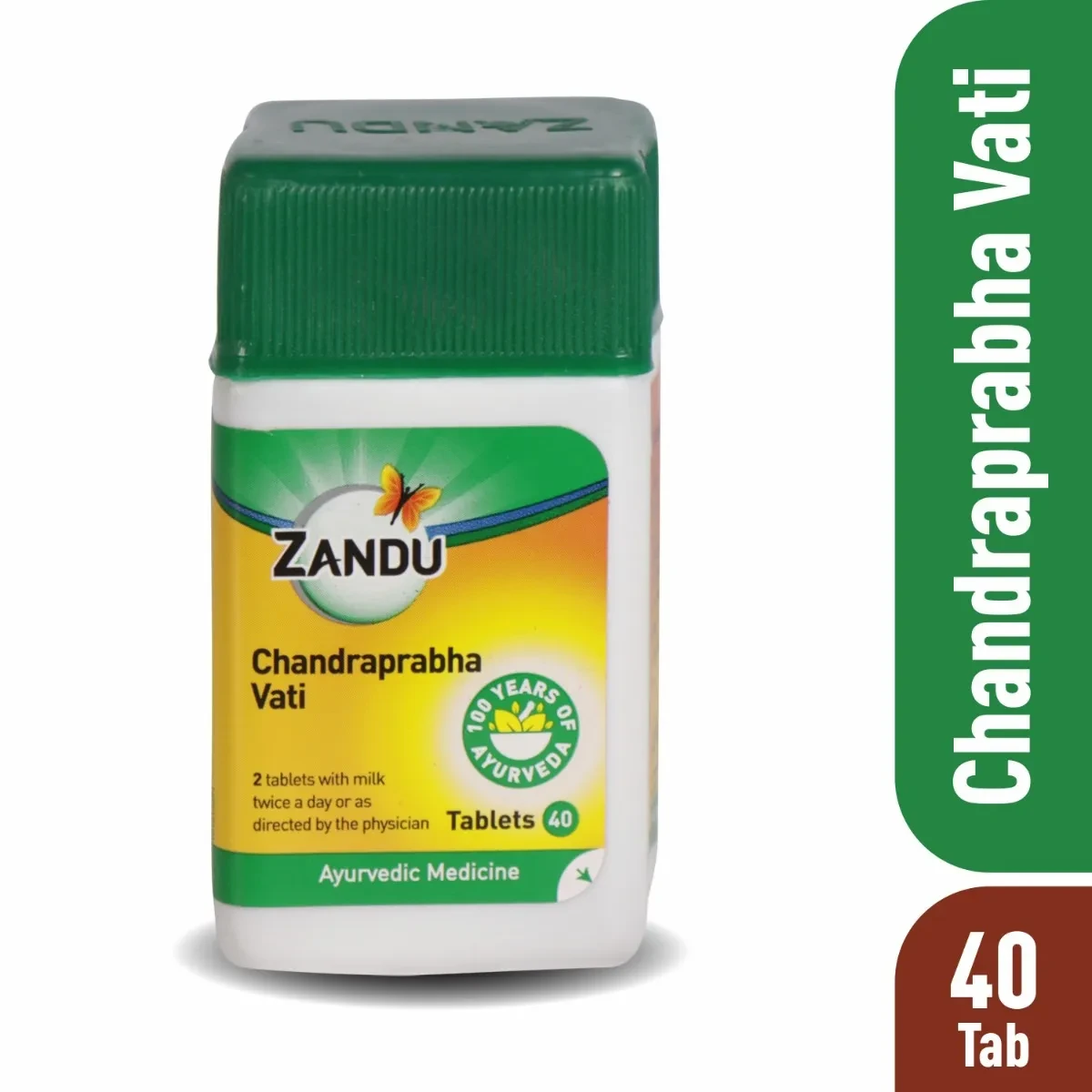 ZANDU CHANDRAPRABHA VATI 40 TABs