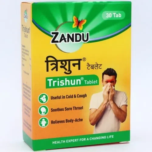 ZANDU TRISHUN TABLETS 10 TABS