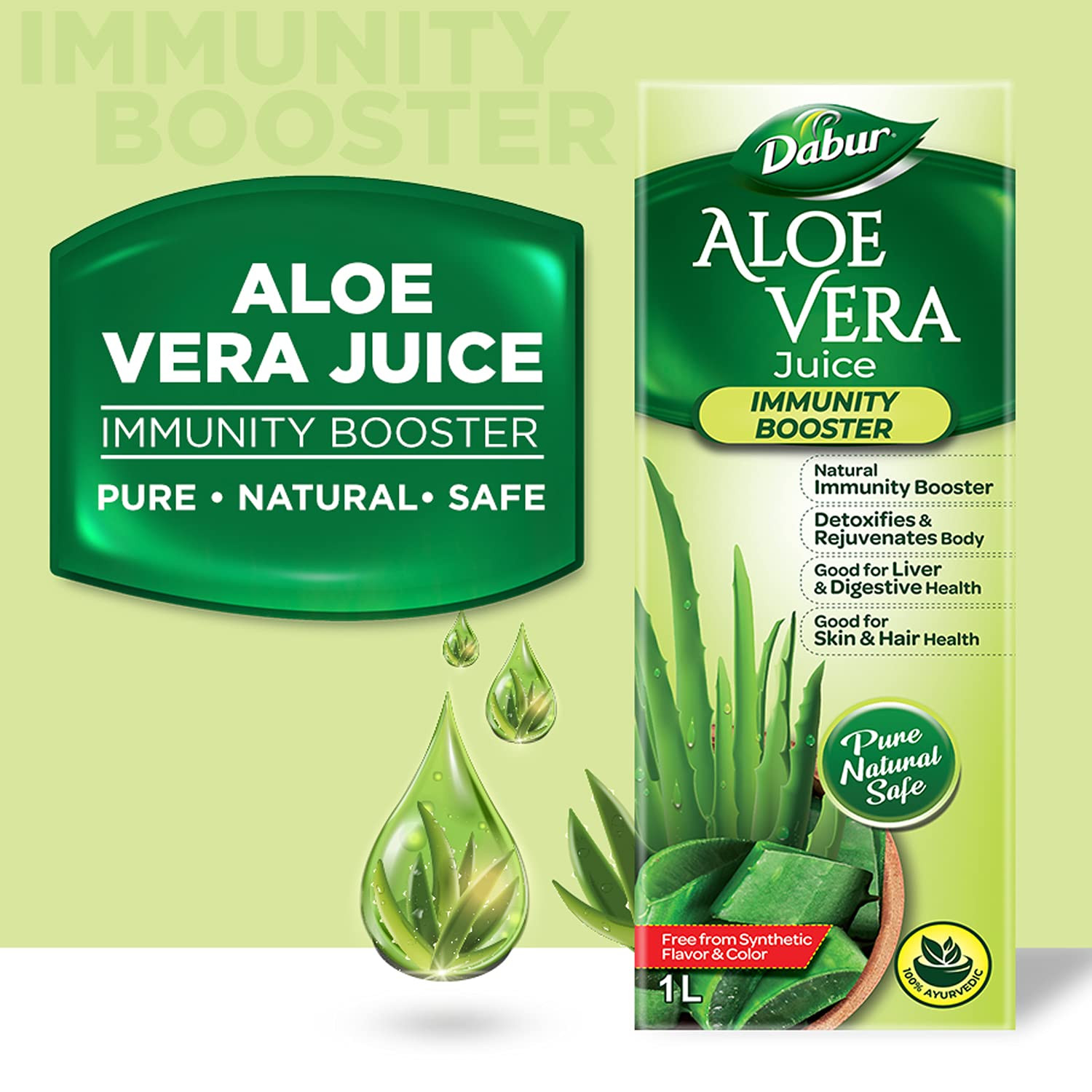 DABUR ALOEVERA JUICE 1 LTR