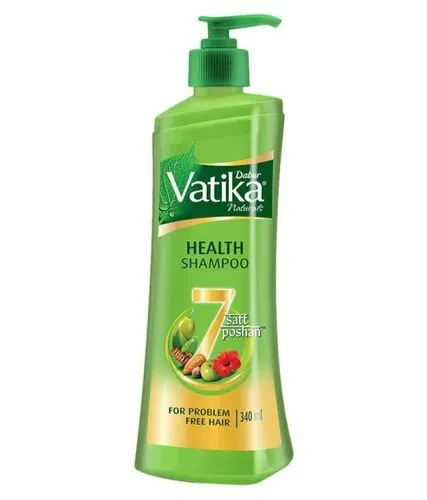 DABUR VATIKA HEALTH SHAMPOO 340ML